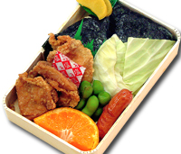 むさしの「若鶏むすび」弁当